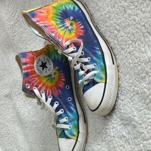 Converse Tie Dye High Top Sneakers